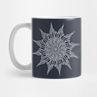 12 Pointed Sun Motif Mug